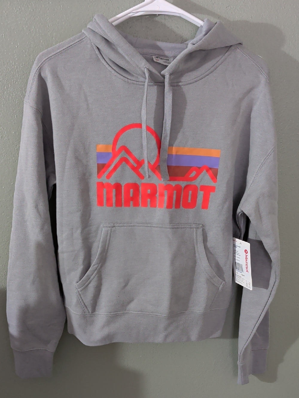 Marmot NWT Hoodie S Gray
